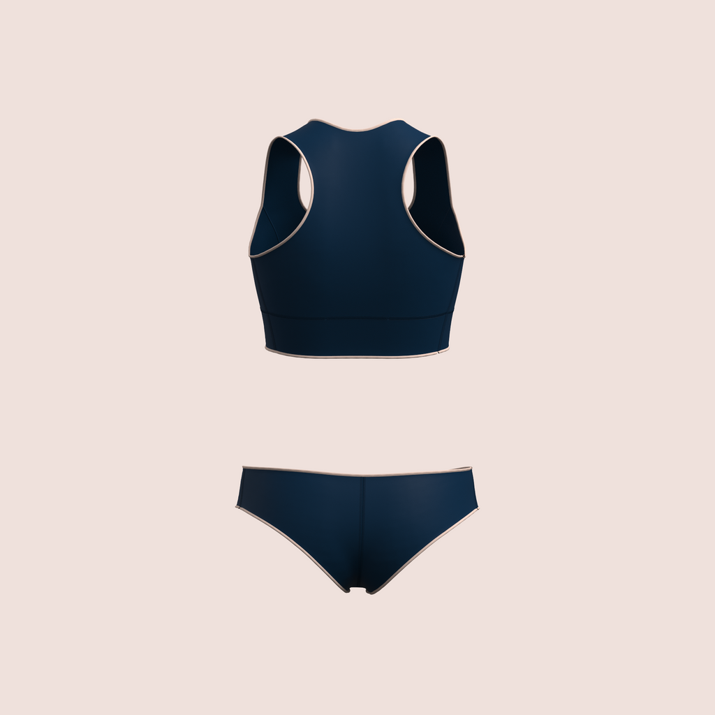 Ensemble Bain Audace – Brassière & Culotte Échancrée - 2mm Neopene