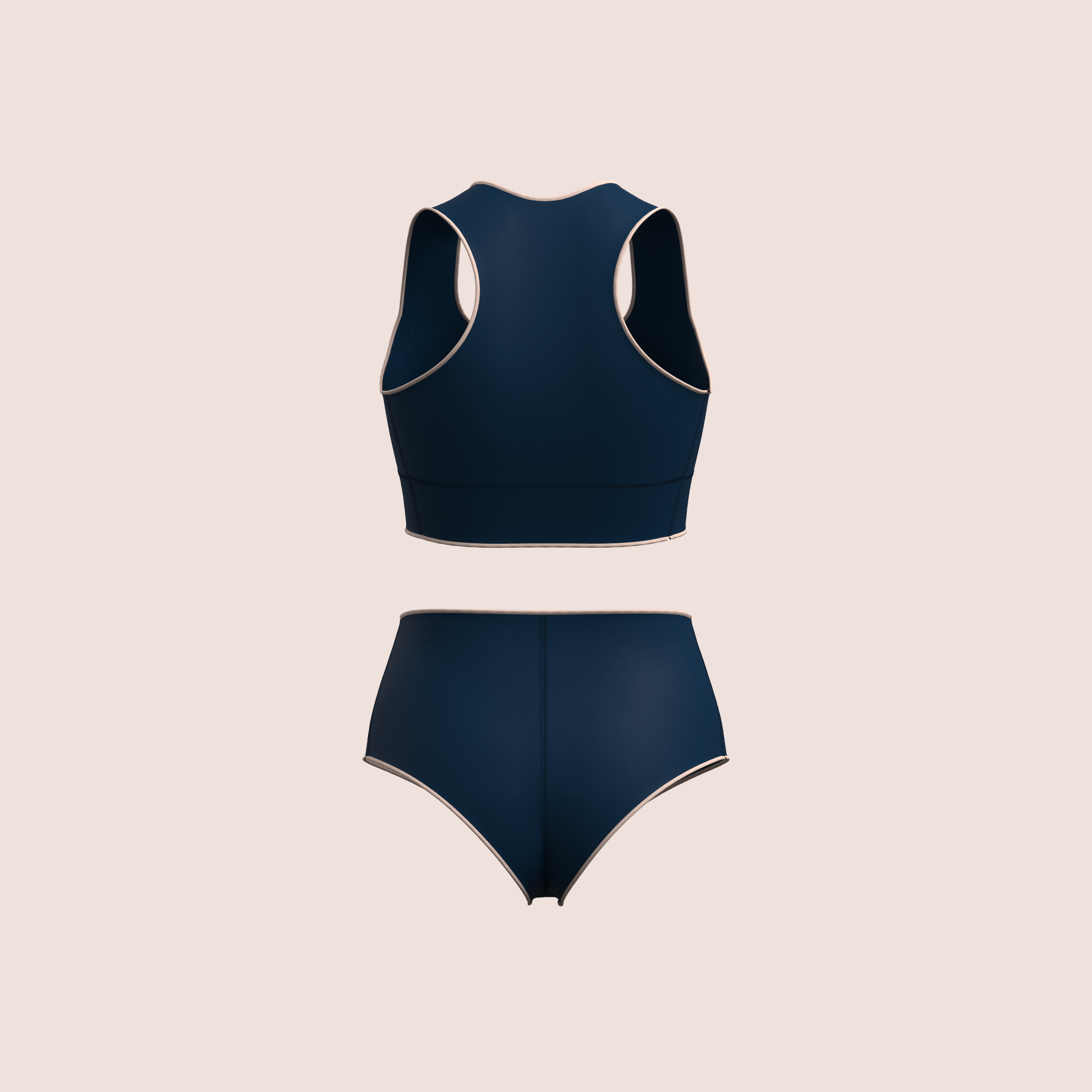 Ensemble Bain Audace – Brassière & Culotte Échancrée Taille Haute - 2mm Neopene