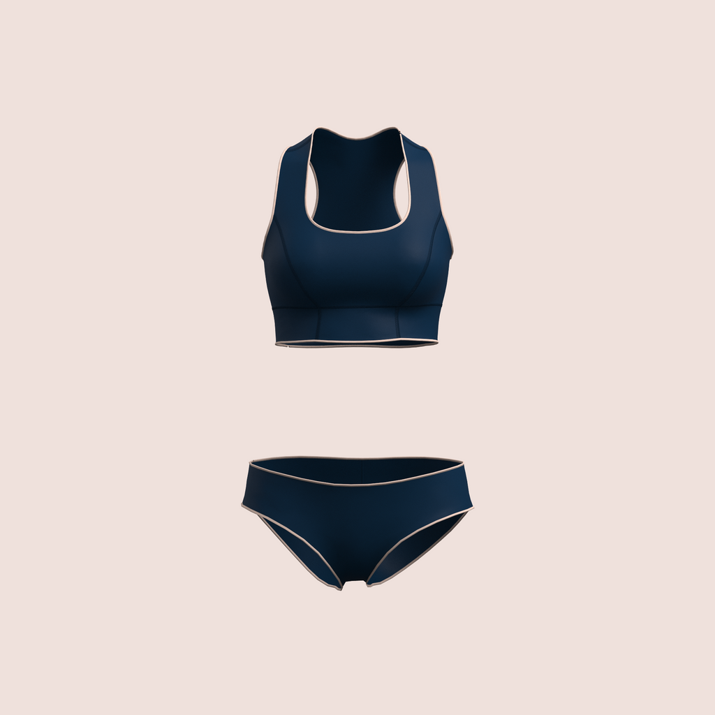 Ensemble Bain Haute Tenue – Brassière & Culotte - 2mm Neopene
