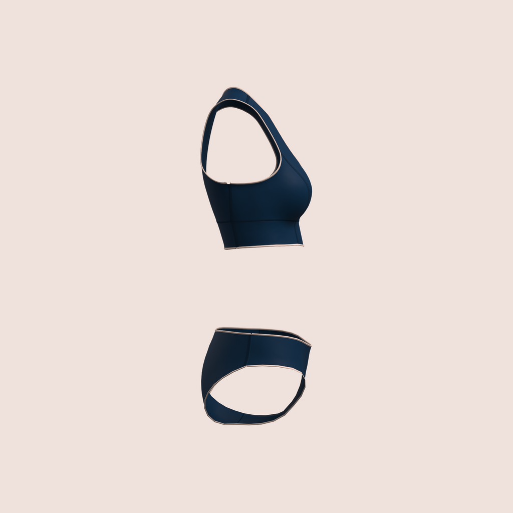 Ensemble Bain Haute Tenue – Brassière & Culotte - 2mm Neopene