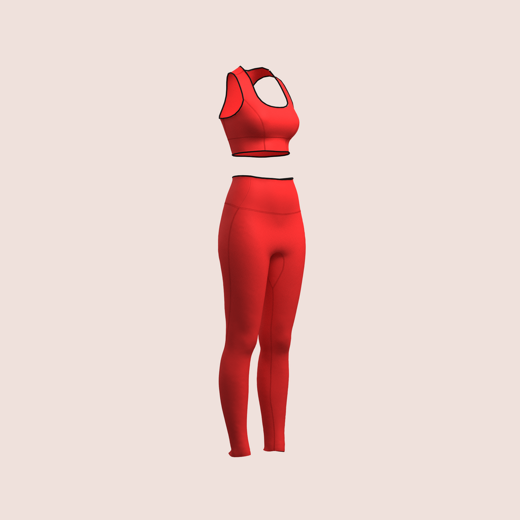 Ensemble Legging sculptant & Brassière - 2mm ultra souple