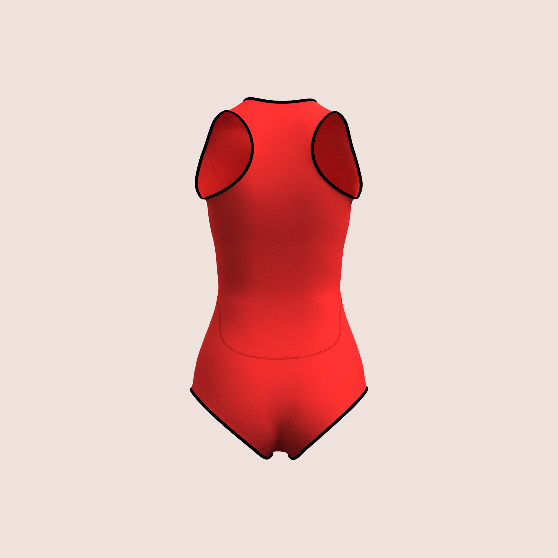 Maillot Onepiece Haute Tenue –2mm Neopene